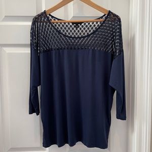 Navy Banana Republic top